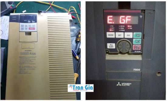 Bảng mã lỗi biến tần Mitsubishi, trung tâm sửa biến tần Mitsubishi uy tín