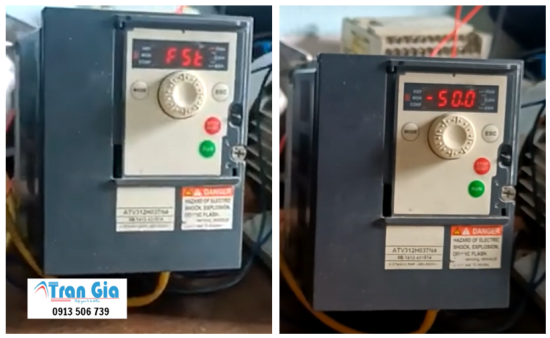 Sửa biến tần Schneider ATV312, hỗ trợ bảo hành 3-6 tháng