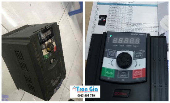 Sửa chữa biến tần DORNA dòng DLF1 báo lỗi và hướng dẫn khắc phục lỗi biến tần Dorna
