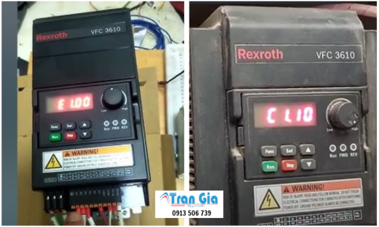 Dịch vụ sửa biến tần Rexroth Bosch VFC 3610, 5610 EFC 3610, 5610 bảo hành linh kiện chính hãng 3-6 tháng
