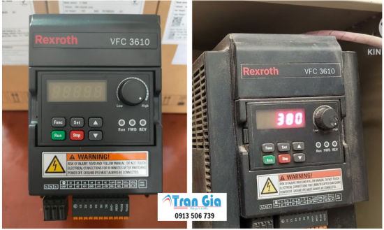Dịch vụ sửa biến tần Rexroth Bosch VFC 3610, 5610 EFC 3610, 5610 bảo hành linh kiện chính hãng 3-6 tháng