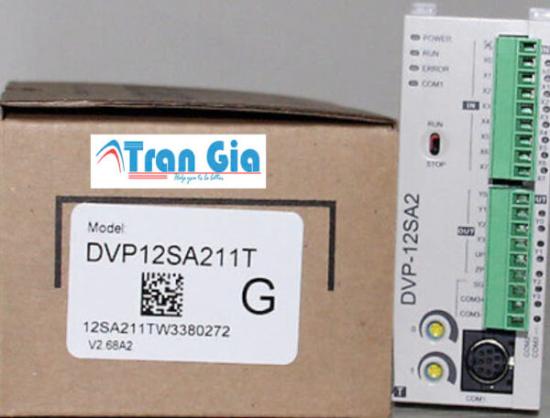 Bộ lập trình PLC Delta DVP12SA211T 8 In/4 Out Transistor 24VDC & Gía tốt