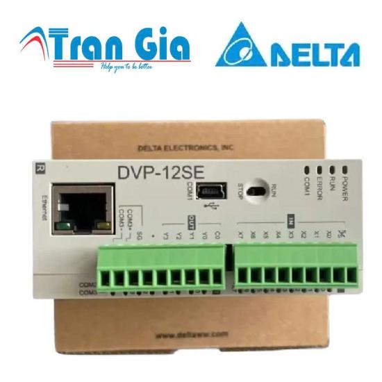 Bộ lập trình PLC Delta DVP12SE11R 8 In/4 Out Relay 24VDC & Gía tốt