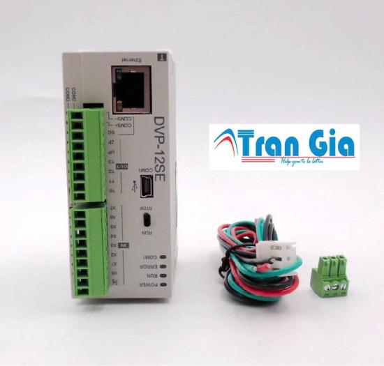 Bộ lập trình PLC Delta DVP12SE11T 8 In/4 Out Transistor 24VDC & Gía tốt
