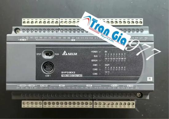 Bộ lập trình PLC Delta DVP30EX200R 16 In/10 Out Relay 220VAC & Gía rẻ