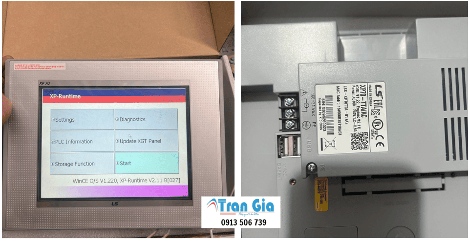 Dịch Vụ Sửa Màn Hình HMI LS PMU-330BTE Lỗi Không Lên Nguồn, Cảm Ứng Chập Chờn Hoặc Không Hoạt Động