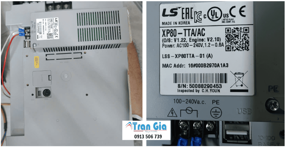 Dịch Vụ Sửa Màn Hình HMI LS PMU-330BTE Lỗi Không Lên Nguồn, Cảm Ứng Chập Chờn Hoặc Không Hoạt Động
