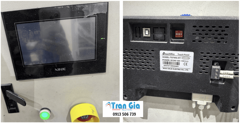 Địa chỉ công ty sửa màn hình cảm ứng Touchwin màn hình bị loang, không thấy rõ,  Hư phần LCD hiển thị,