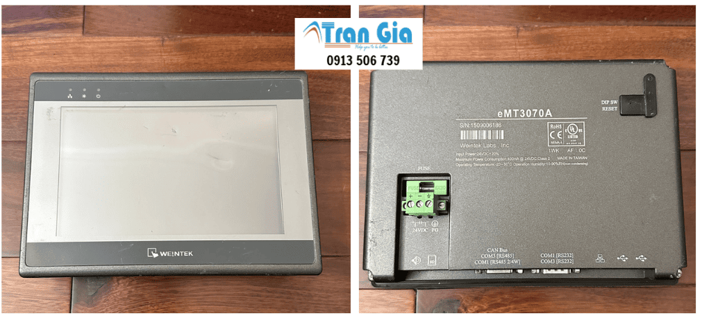 Khắc Phục Lỗi HMI Weintek MT8121iE Màn Hình Tối Đen, Cảm Ứng Không Ăn, Hoạt Động Chập Chờn