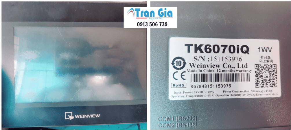 Khắc Phục Lỗi HMI Weintek MT8121iE Màn Hình Tối Đen, Cảm Ứng Không Ăn, Hoạt Động Chập Chờn