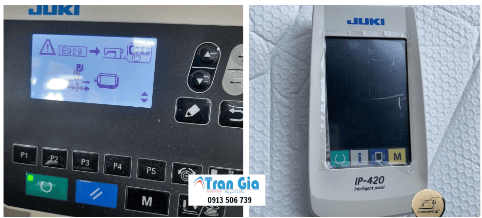 Khắc Phục Màn Hình JUKI IP-420, IP-410 Lỗi Cảm Ứng Không Nhạy, Mất Nguồn Hoạt Động, Hỏng Mạch Nguồn
