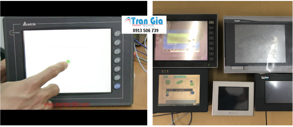 Sửa màn hình HMI Delta DOP - B07S411, nhận thay màn hình cảm ứng, thay LCD uy tín giá rẻ bảo hành 3-6 tháng