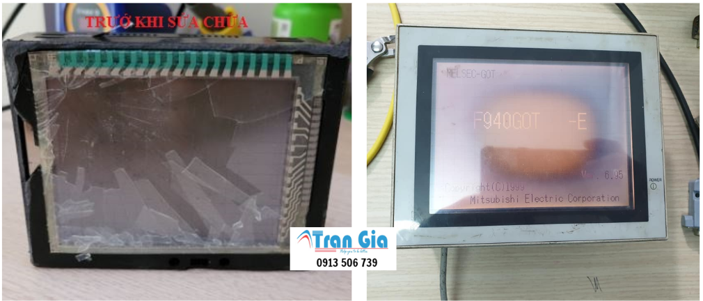 Trung tâm sửa màn hình HMI Misubishi, bảo hành và sửa chữa màn hình HMI công nghiệp