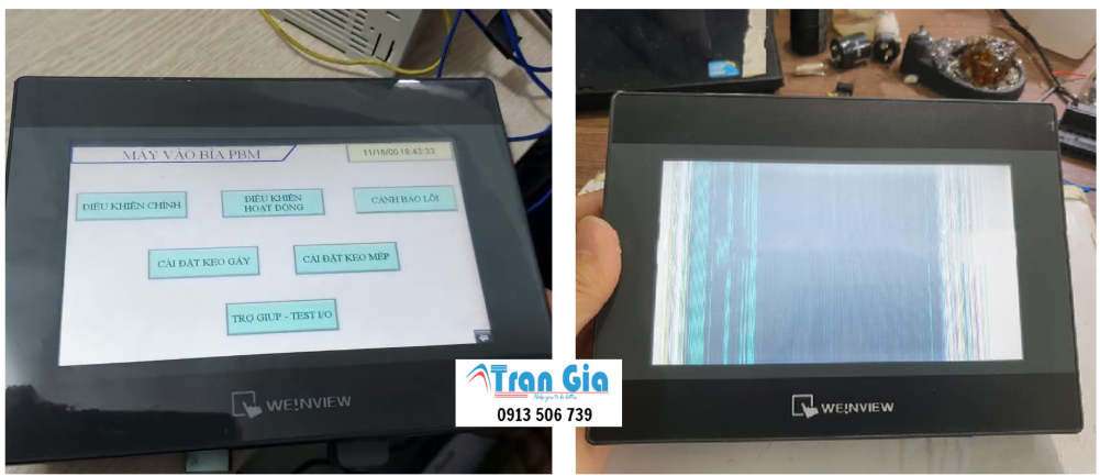 Trung tâm sửa màn hình Weinview báo lỗi lấy liền trong ngày khu vực miền nam