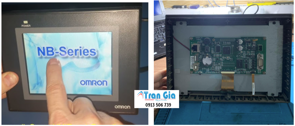 Trung tâm sửa màn hình cảm ứng HMI Omron báo hành 3-6 tháng uy tín