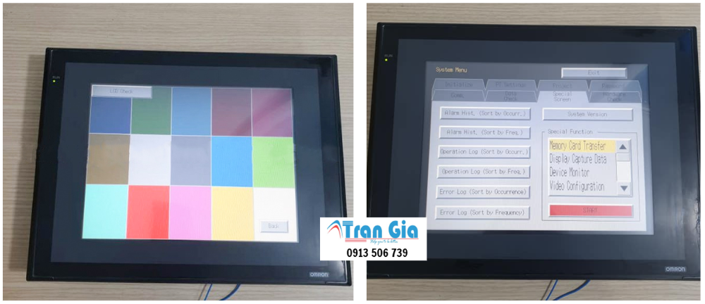 Trung tâm sửa màn hình cảm ứng HMI Omron báo hành 3-6 tháng uy tín