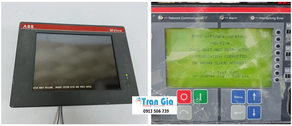 Trung tâm sửa màn hình HMI ABB uy tín, xử lí lỗi nhanh
