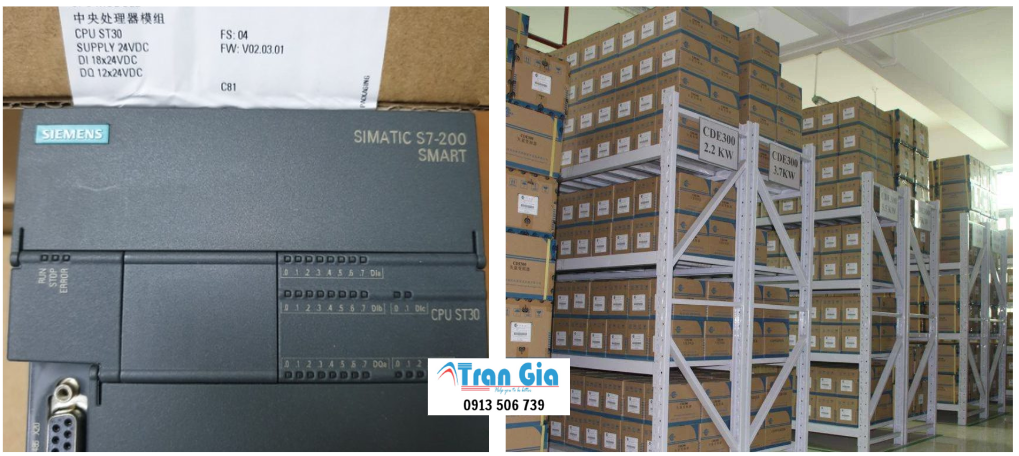 chuyên cung cấp thiết bị PLC Siemens S7-200 chính hãng bảo hành 12 tháng