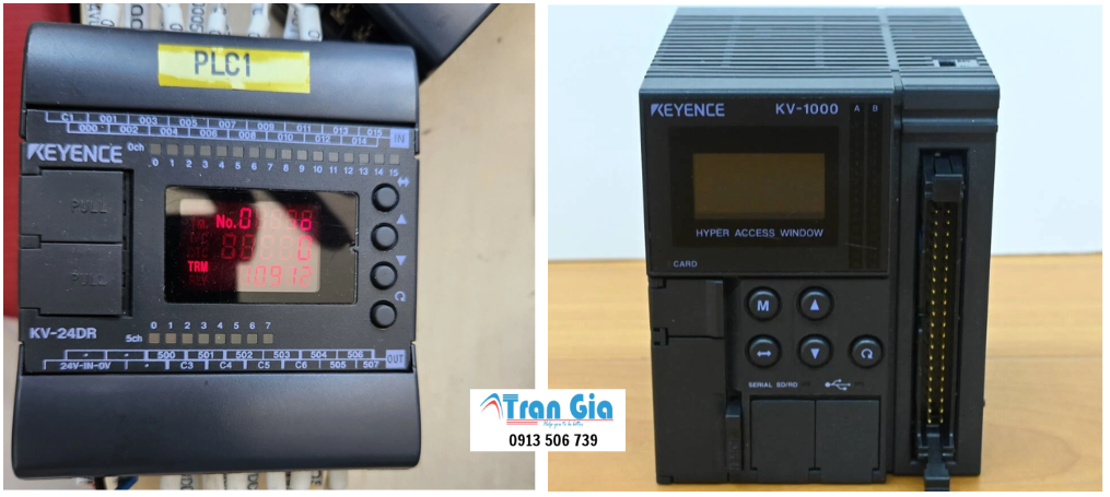 Công Ty Sửa chữa PLC Keyence Lỗi Mất nguồn, Không Lên nguồn sửa gấp lấy liền trong 24H