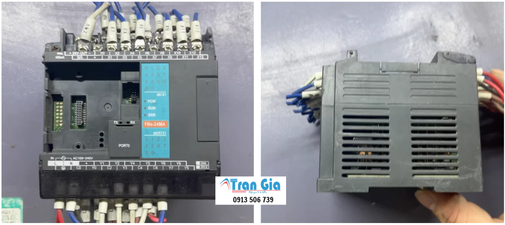 Trung tâm sửa bộ điều khiển PLC Omron báo lỗi bảo hành 3-6 tháng