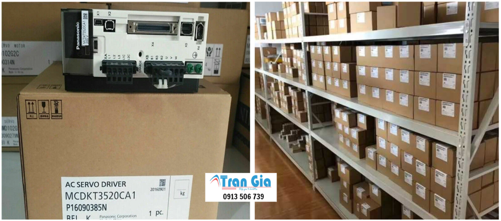 cung cấp thiết bị bộ điều khiển AC Servo Panasonic chính hãng bảo hành 12 tháng