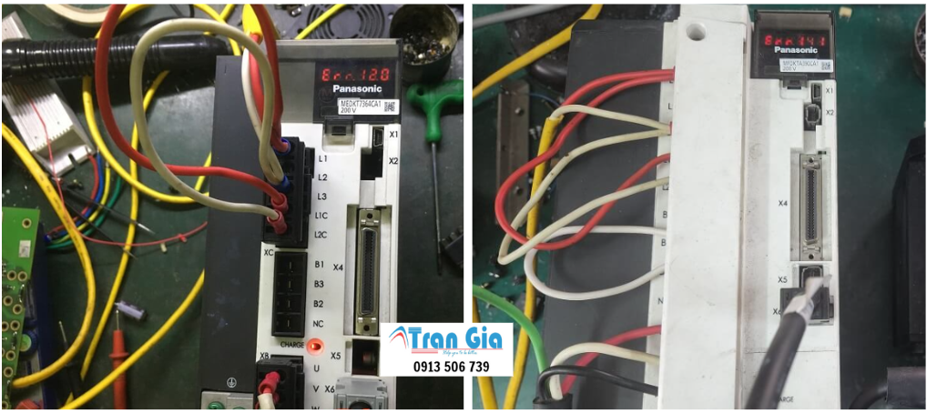 Servo Panasonic báo lỗi Err 13 lỗi thấp áp main chính và cách sửa đúng cách