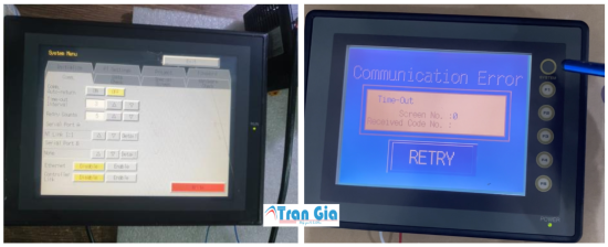Chuyên sửa chữa màn hình HMI Omron báo lỗi với giả cả phải chăng
