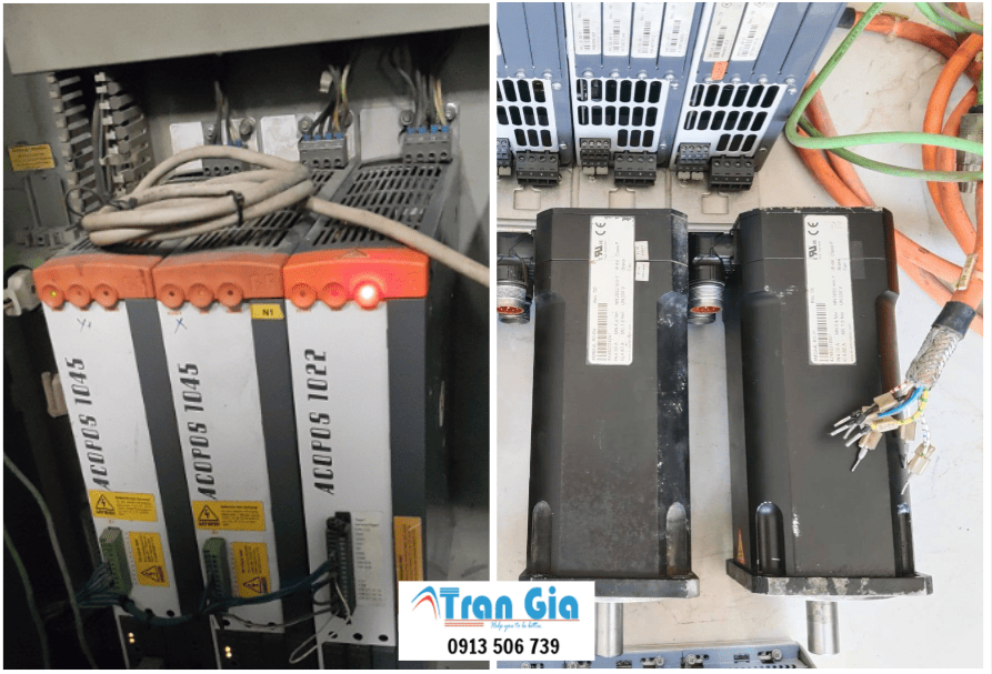 Servo B&R Acopos 1045 (8V1045.00-2) Không Read? Nhận Kiểm Tra Và Sửa Chữa Lỗi Phản Hồi