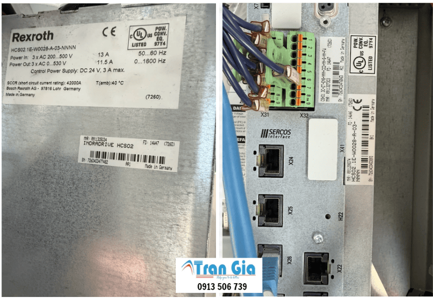 Sửa Servo Rexroth IndraDrive, Motor Servo Bosch Bị Lỗi Encoder – Nhận Thay Encoder Chính Xác