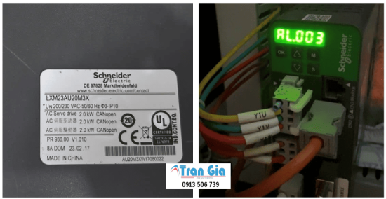 Dịch Vụ Sửa Servo Motor Schneider BERGER SER3913/4L3SM0CO Uy Tín – Phục Hồi Hoạt Động Ổn Định