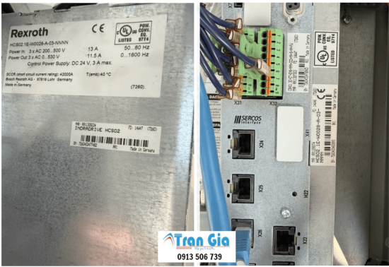 Sửa Servo Rexroth IndraDrive, Motor Servo Bosch Bị Lỗi Encoder – Nhận Thay Encoder Chính Xác
