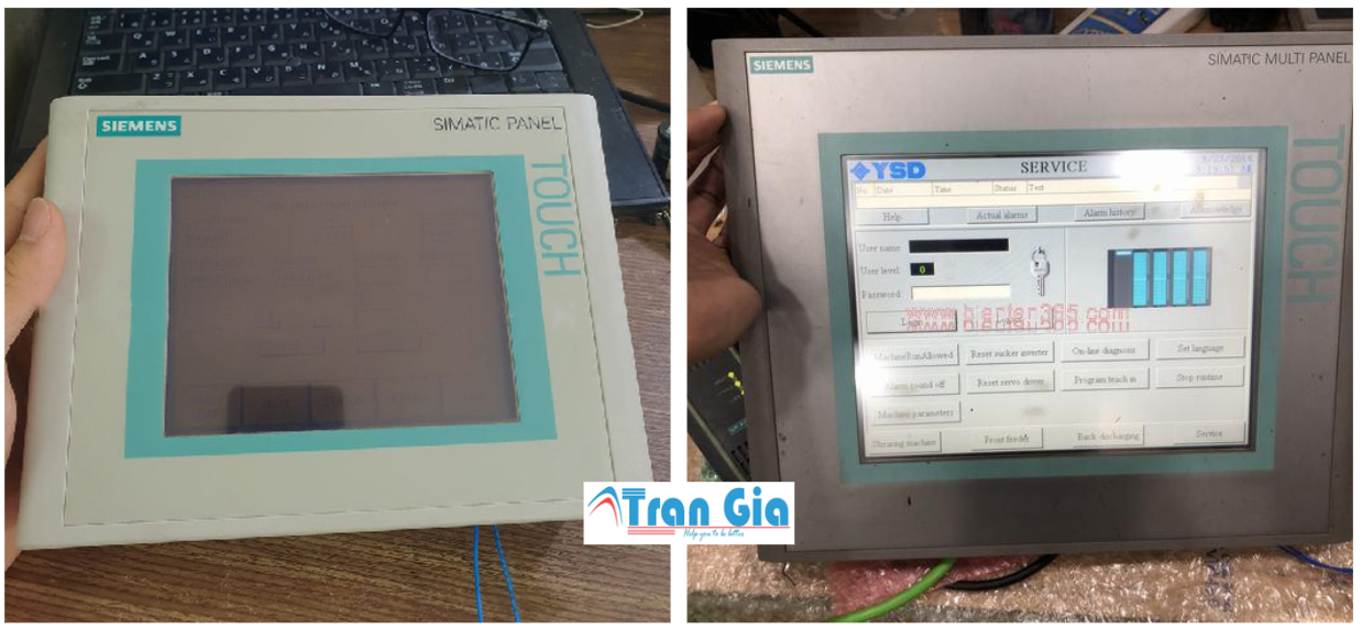 Sửa lỗi màn hình HMI Siemens ở đâu lấy liền trong ngày khu vực TP Hồ Chí Minh