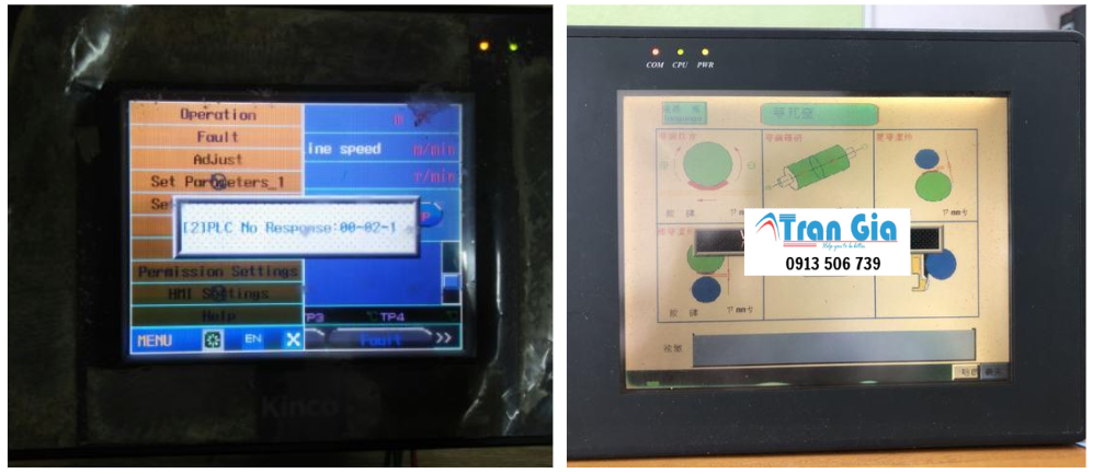 Trung tâm thay cảm ứng màn hình HMI Kinco, Chuyên sửa bo cảm ứng màn hình HMI Kinco bảo hành 3-6 tháng