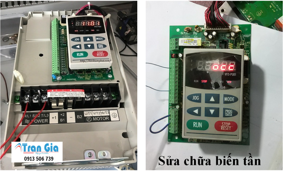 Biến tần báo lỗi OL Lỗi Quá Tải Và Hướng Dẫn Sữa Chữa