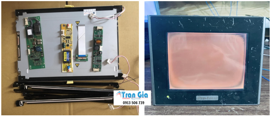 Hướng dẫn thay tấm cảm ứng màn hình HMI Proface, sửa LCD màn hình Proface
