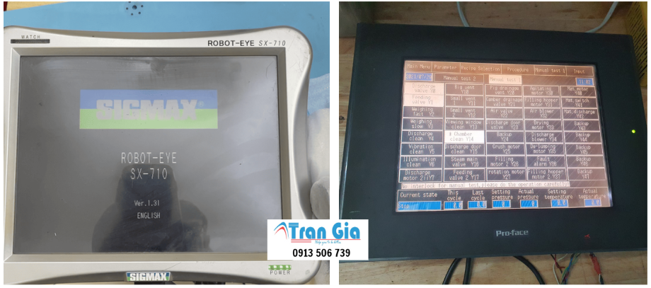 Hướng dẫn thay tấm cảm ứng màn hình HMI Proface, sửa LCD màn hình Proface
