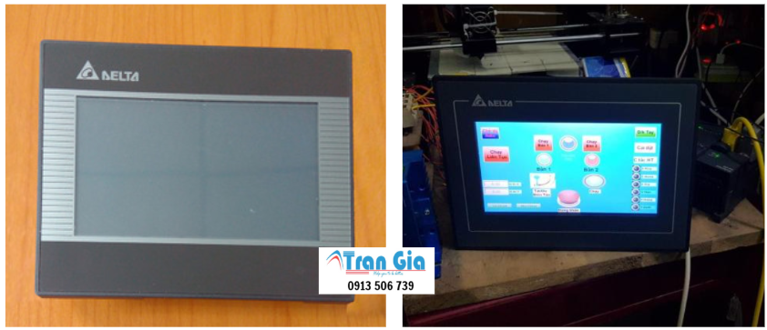 Công ty cung cấp, thay tấm cảm ứng cho màn hình công nghiệp HMI Delta uy tín