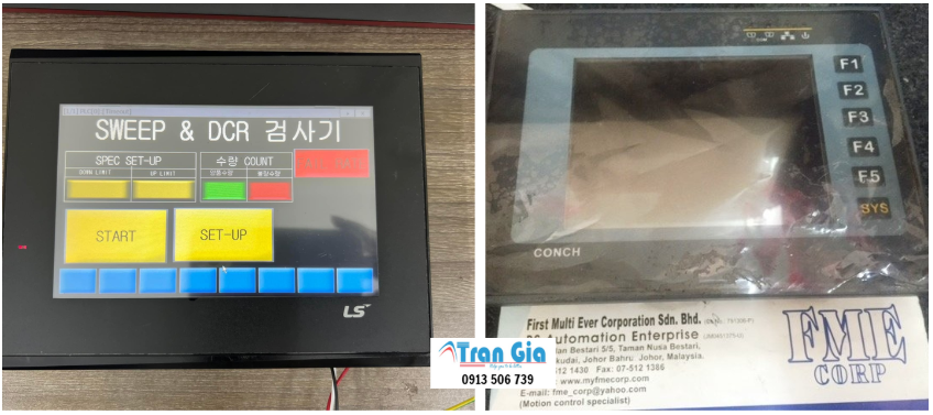 Hướng dẫn thay thế tấm kính cảm ứng cho màn hình HMI Conch 630, nhận thay thế tầm cảm ứng màn hình HMI uy tín