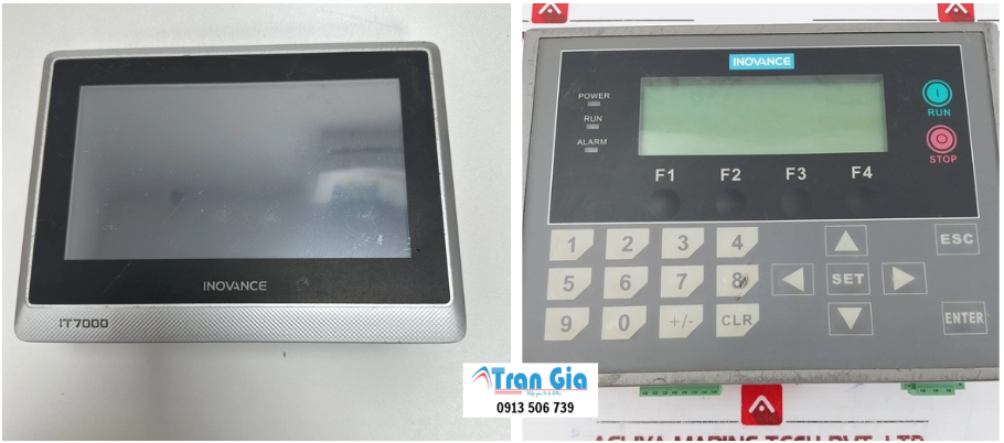 Sửa HMI Inovance IT7070E, Sửa màn hình cảm ứng Inovance IT7070E bảo hành 3-6 tháng