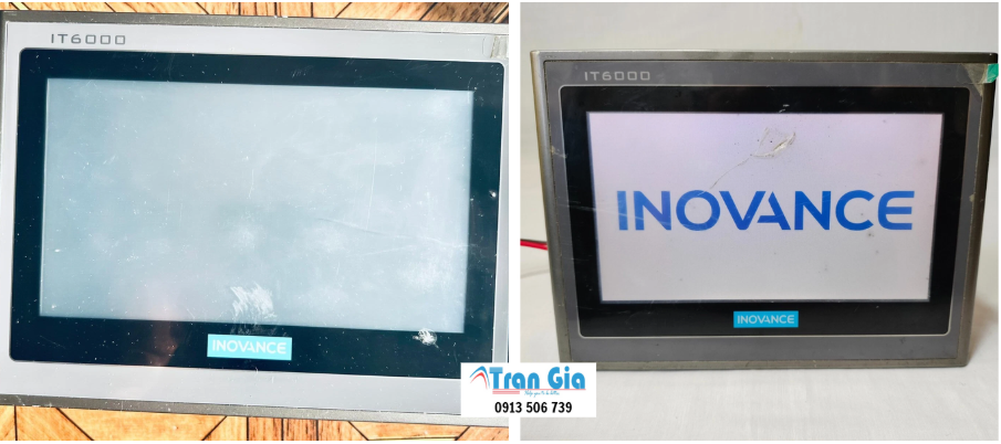 Sửa HMI Inovance IT7070E, Sửa màn hình cảm ứng Inovance IT7070E bảo hành 3-6 tháng