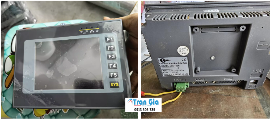 Hướng dẫn thay thế tấm kính cảm ứng cho màn hình HMI Conch 630, nhận thay thế tầm cảm ứng màn hình HMI uy tín