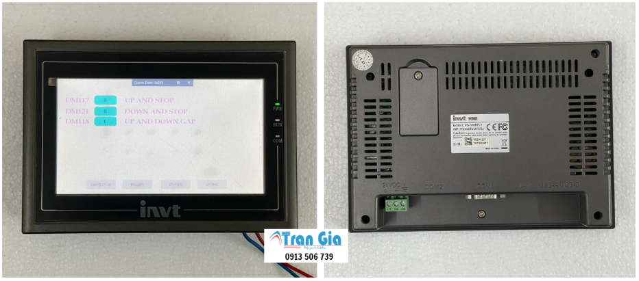 Sửa Chữa Màn Hình INVT lấy liền trong vòng 24h khu vực TP Hồ Chí Minh và lân cận