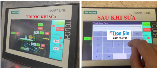 Công ty cung cấp, thay tấm cảm ứng cho màn hình công nghiệp HMI Siemens chính hãng