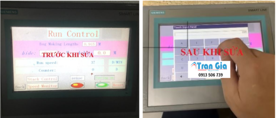 Công ty cung cấp, thay tấm cảm ứng cho màn hình công nghiệp HMI Siemens chính hãng