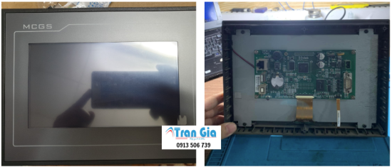 Trung tâm thay cảm ứng cho Màn hình MCGS TPC1061TD bị lệch cảm ứng liền trong vòng 24h khu vực miền nam