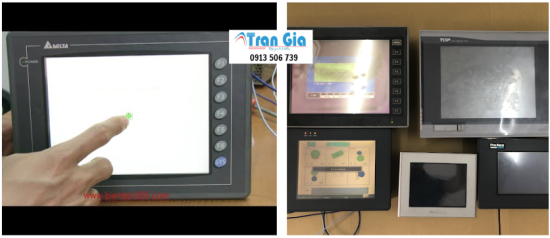 Công ty cung cấp, thay tấm cảm ứng cho màn hình công nghiệp HMI Delta uy tín