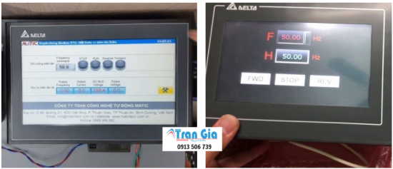 Công ty cung cấp, thay tấm cảm ứng cho màn hình công nghiệp HMI Delta uy tín