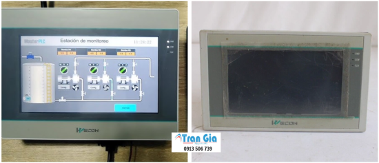 Trung tâm bảo hành, sửa màn hình cảm ứng Wecon 4.3 inch lỗi hiển thị loang mờ