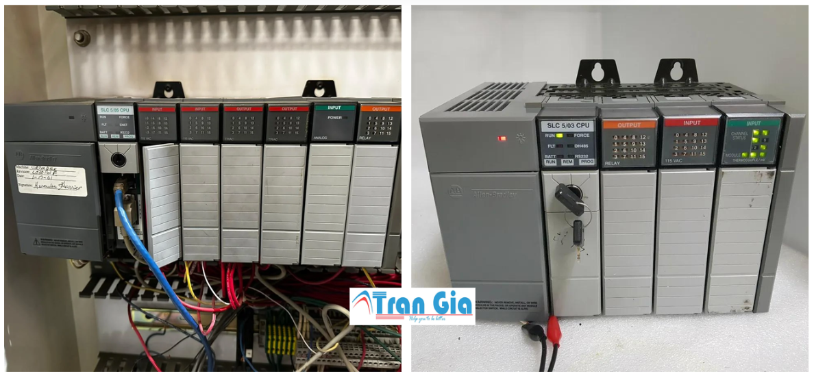 Công Ty Sửa chữa PLC Allen-Bradley (Rockwell) Lỗi Không Có ngõ Ra, Báo Lỗi ERR Đèn đỏ mất chương trình xử lý lỗi nhanh trong ngày