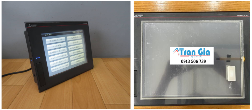 Địa chỉ sửa màn hình HMI Mitsubishi A970GOT, A985GOT, A953 các lỗi LCD không hiển thị, hư đèn cao áp uy tín